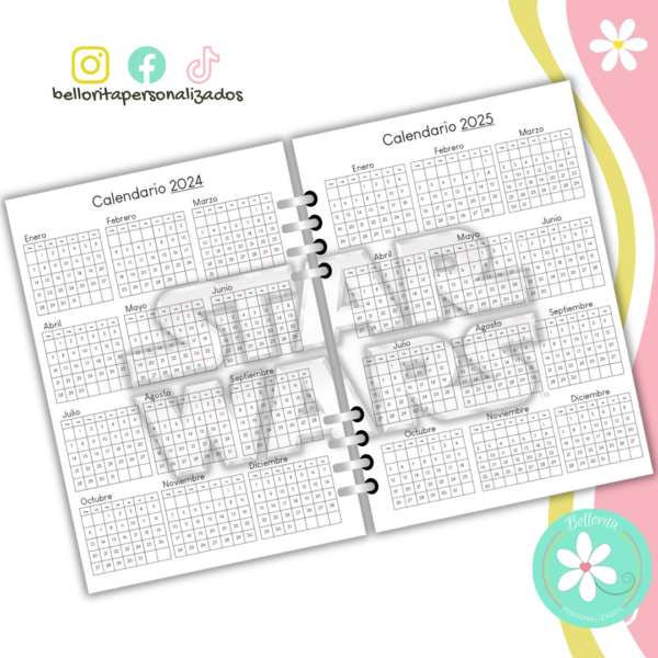 Agenda perpetua vista semanal Star Wars - Imagen 4