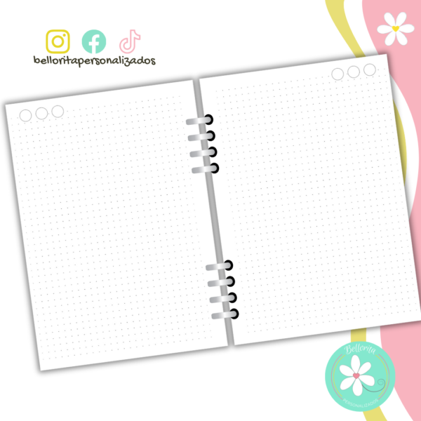 Planner floral 130 hojas - Imagen 9